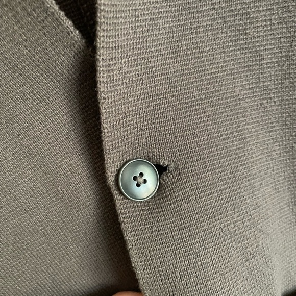 Everlane 100% Cotton Sweater Blazer Womens Size Small - Picture 4 of 5